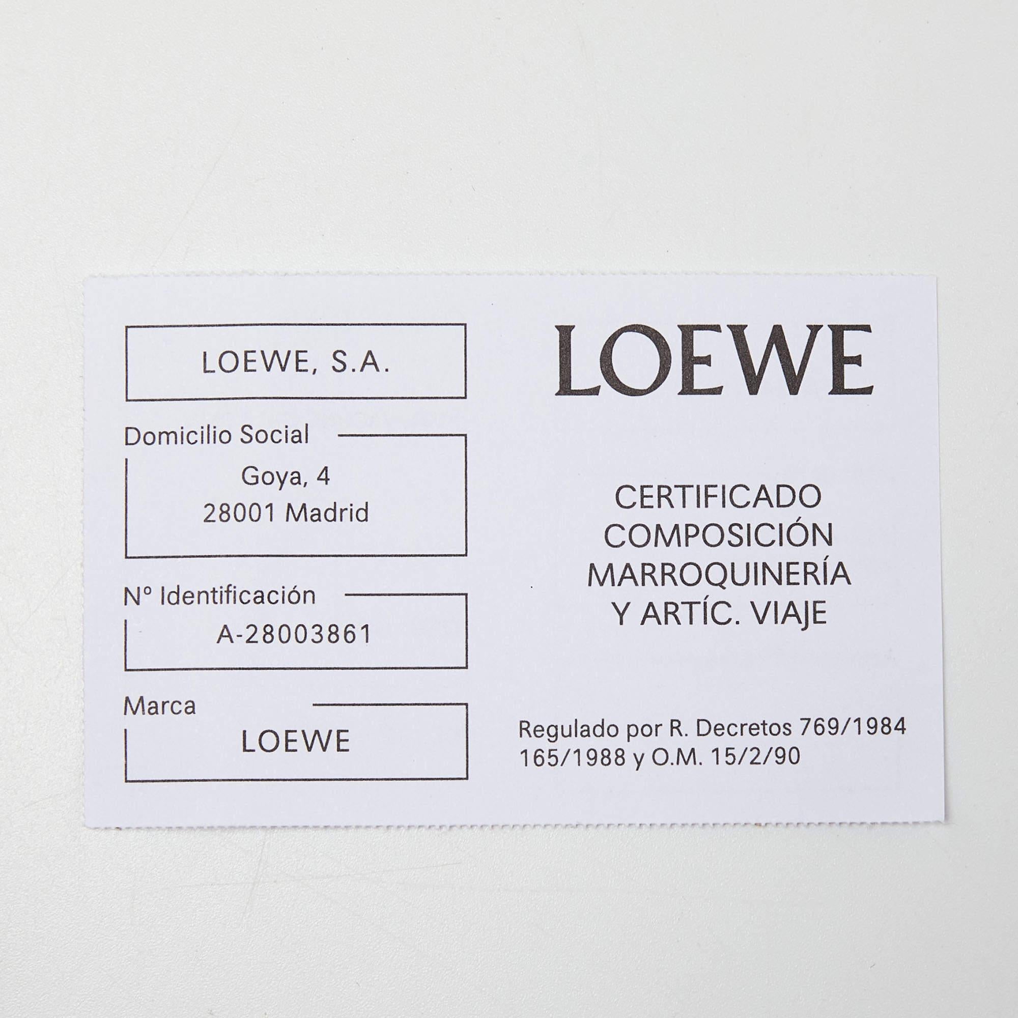 Loewe Tan Leather Small Sailor Drawstring Bag 4