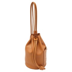 Loewe - Petit sac à cordon de serrage Sailor en cuir fauve