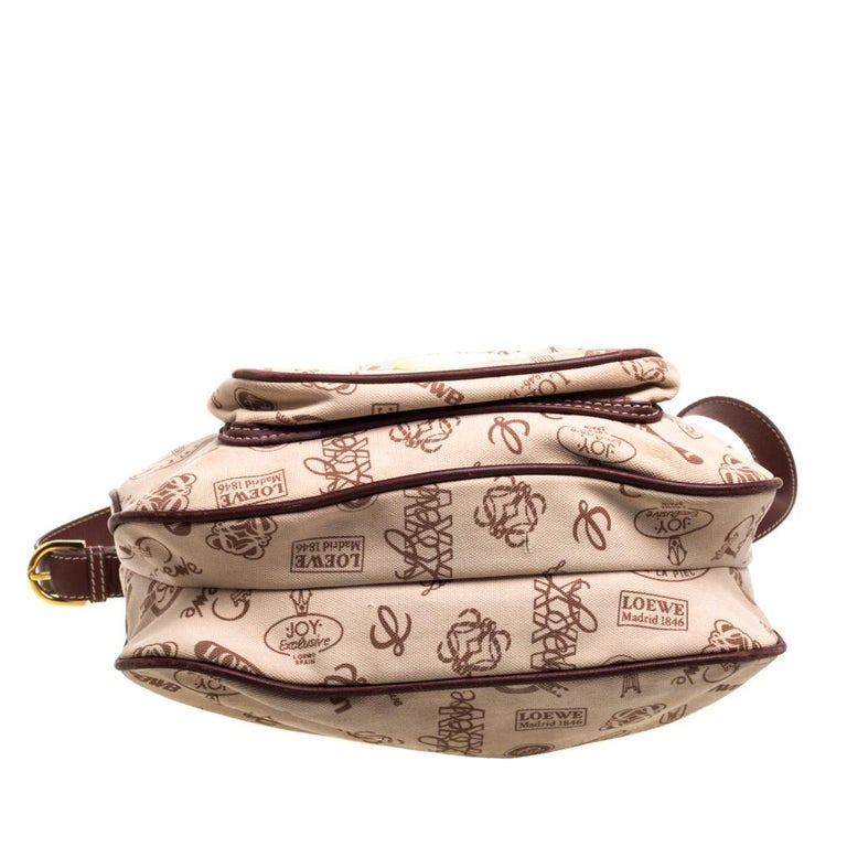 Loewe Tri Color Canvas, Nubuck and Leather 160th Anniversary Messenger