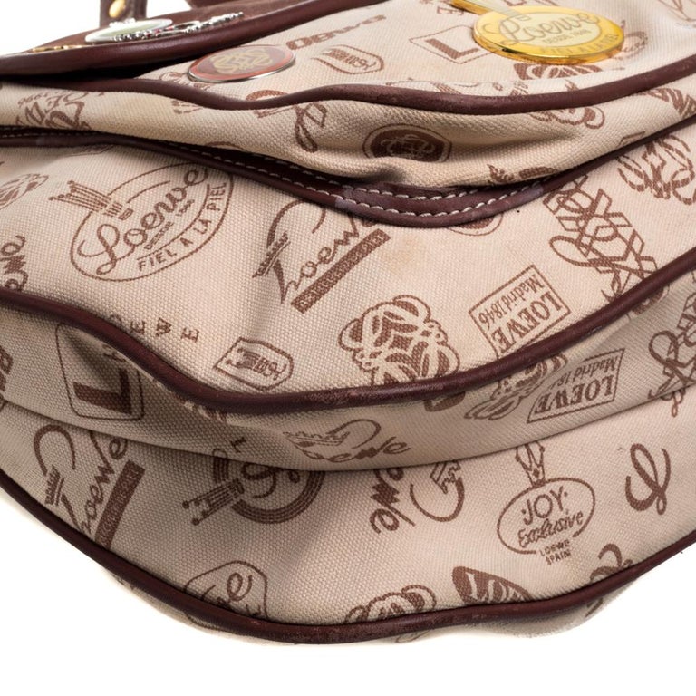 Loewe Tri Color Canvas, Nubuck and Leather 160th Anniversary Messenger