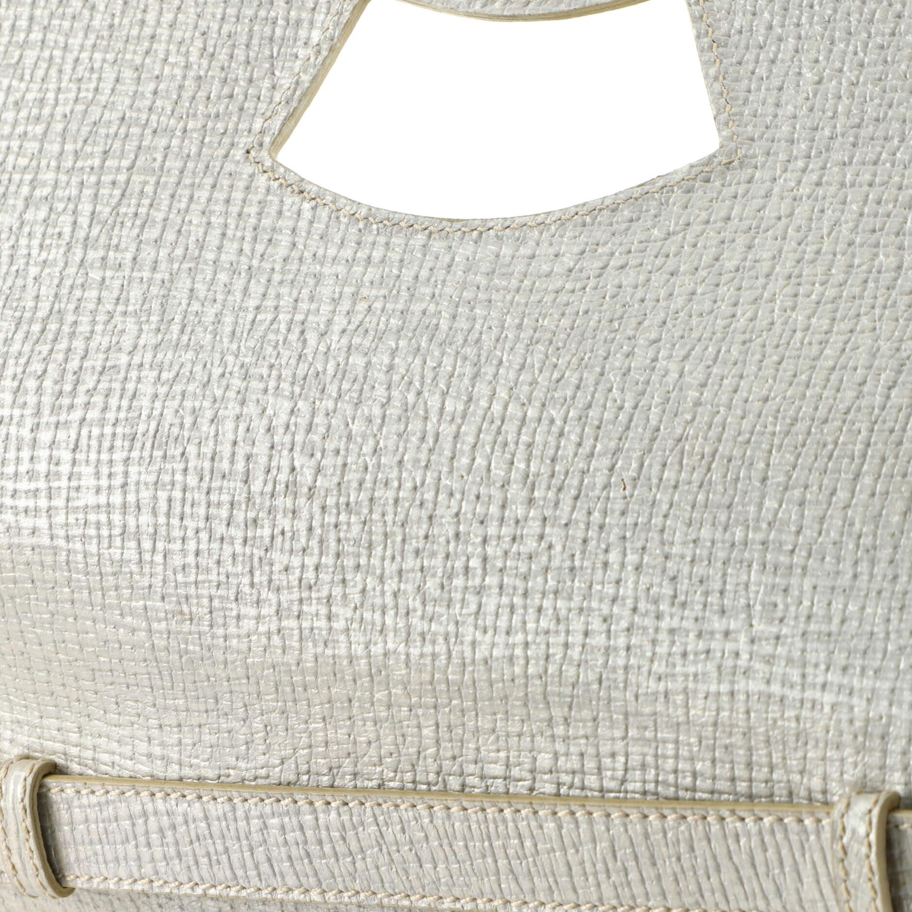 Loewe Vintage Barcelona Top Handle Bag Textured Leather Small 1