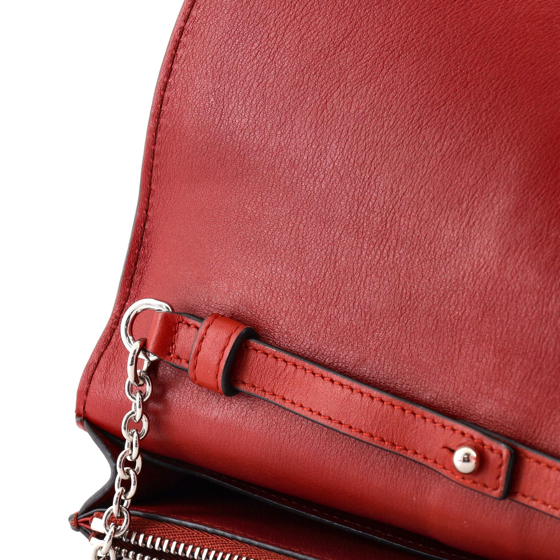 Loewe Wallet on Chain Leather 1