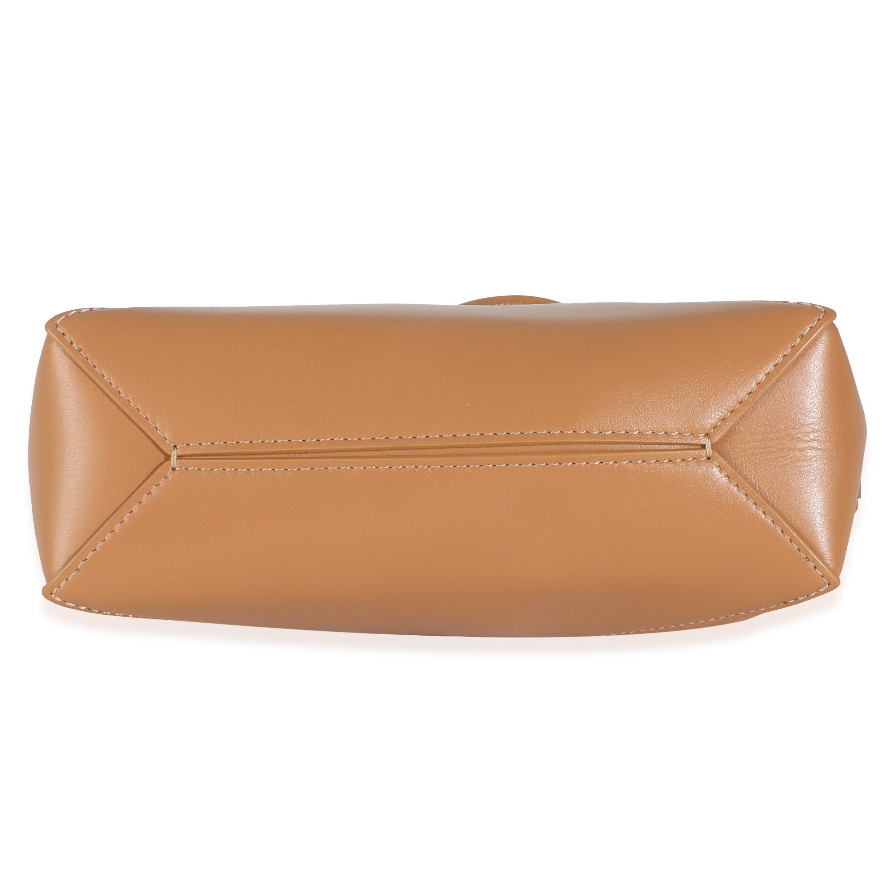 Loewe Warm Desert Calfskin Puzzle Fold Pouch For Sale 2