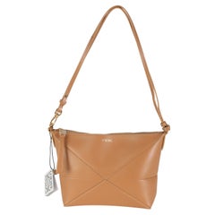 Loewe Warm Desert Calfskin Puzzle Fold Pouch