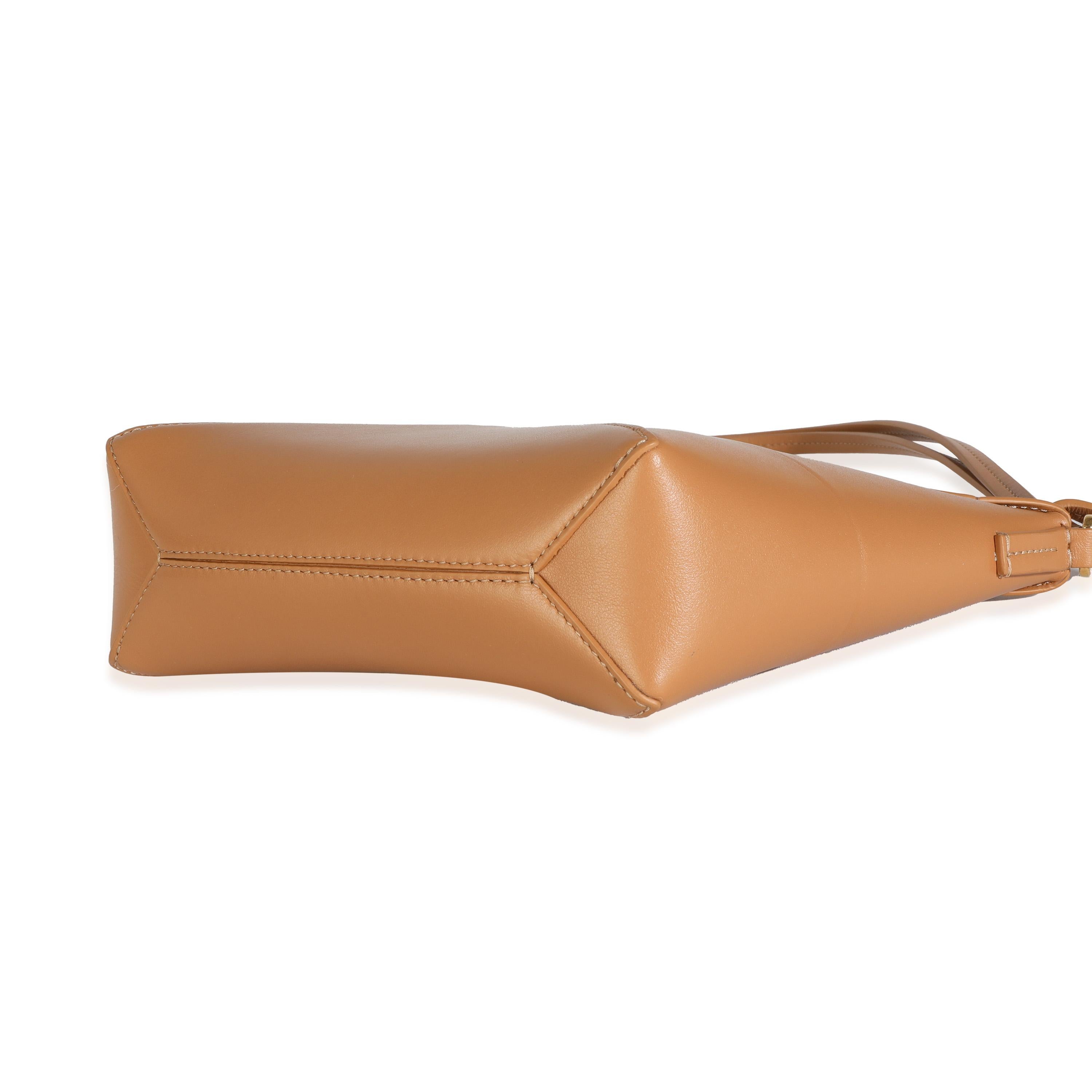 Women's or Men's Loewe Warm Dessert Calfskin Puzzle Fold Pouch