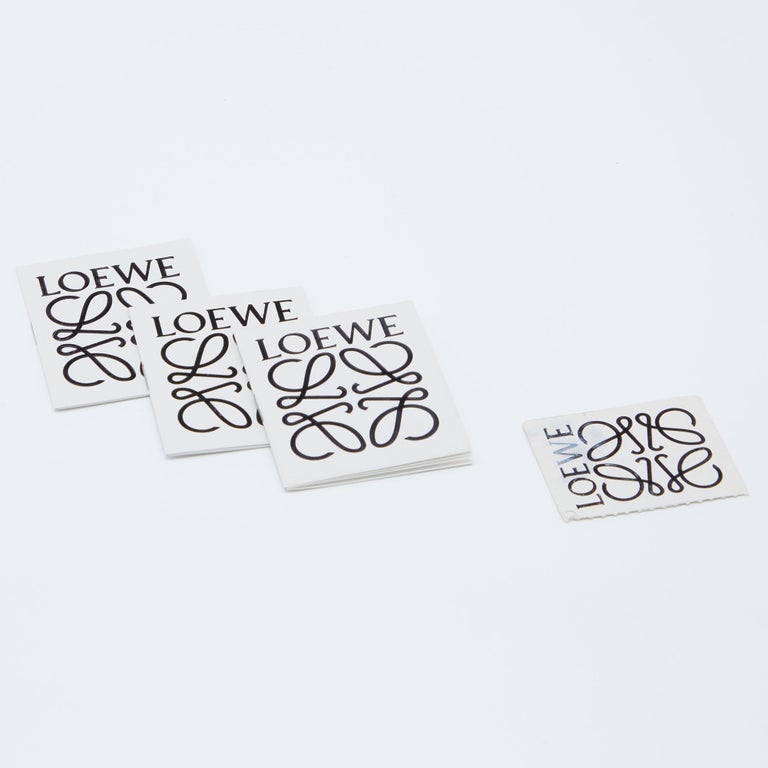 Loewe White Leather Bamboo Bucket Bag at 1stDibs