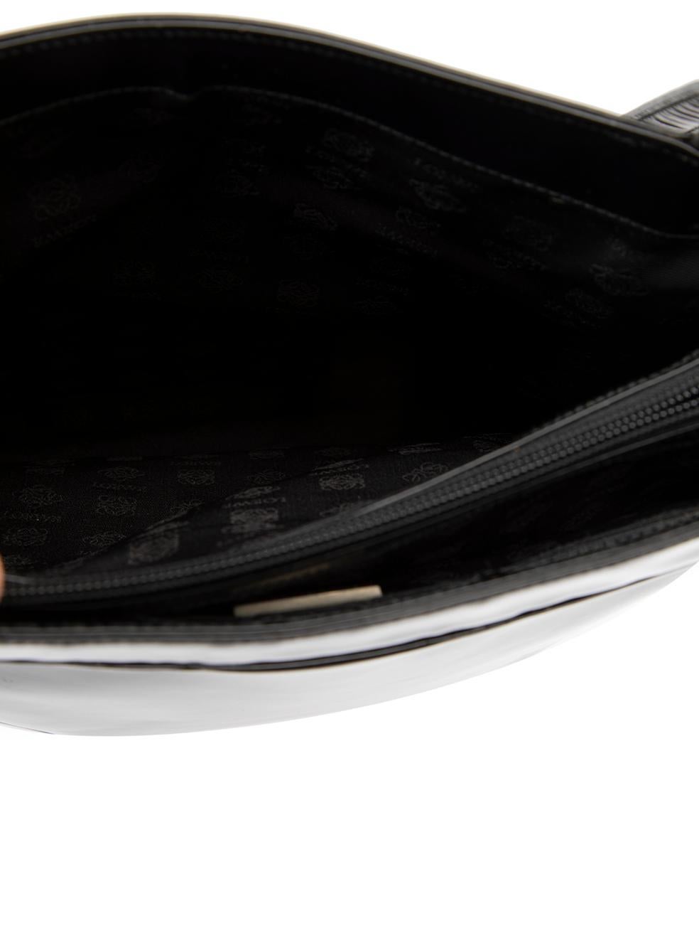 Loewe Women's Black Leather Top Handle Tote Bag For Sale 2