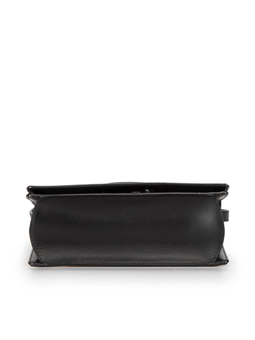 Loewe Women's Black Leather Trim Barcelona Medium Shoulder Bag 1