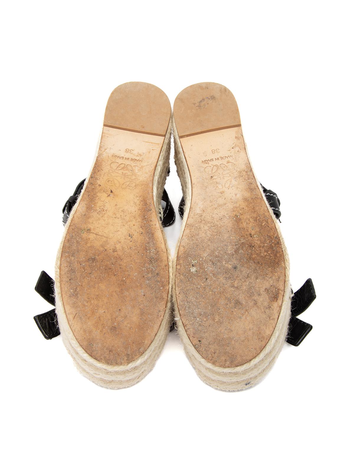 Loewe Women's Platform Espadrilles Sandals 2