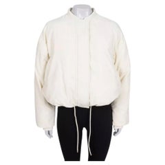 Loewe Damen-Daunenjacke, kurz geschnitten, weiß, ca. 21. Jahrhundert, Größe XS