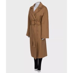 Loewe Wool & Cashmere Wrap Coat - IT 40 / S
