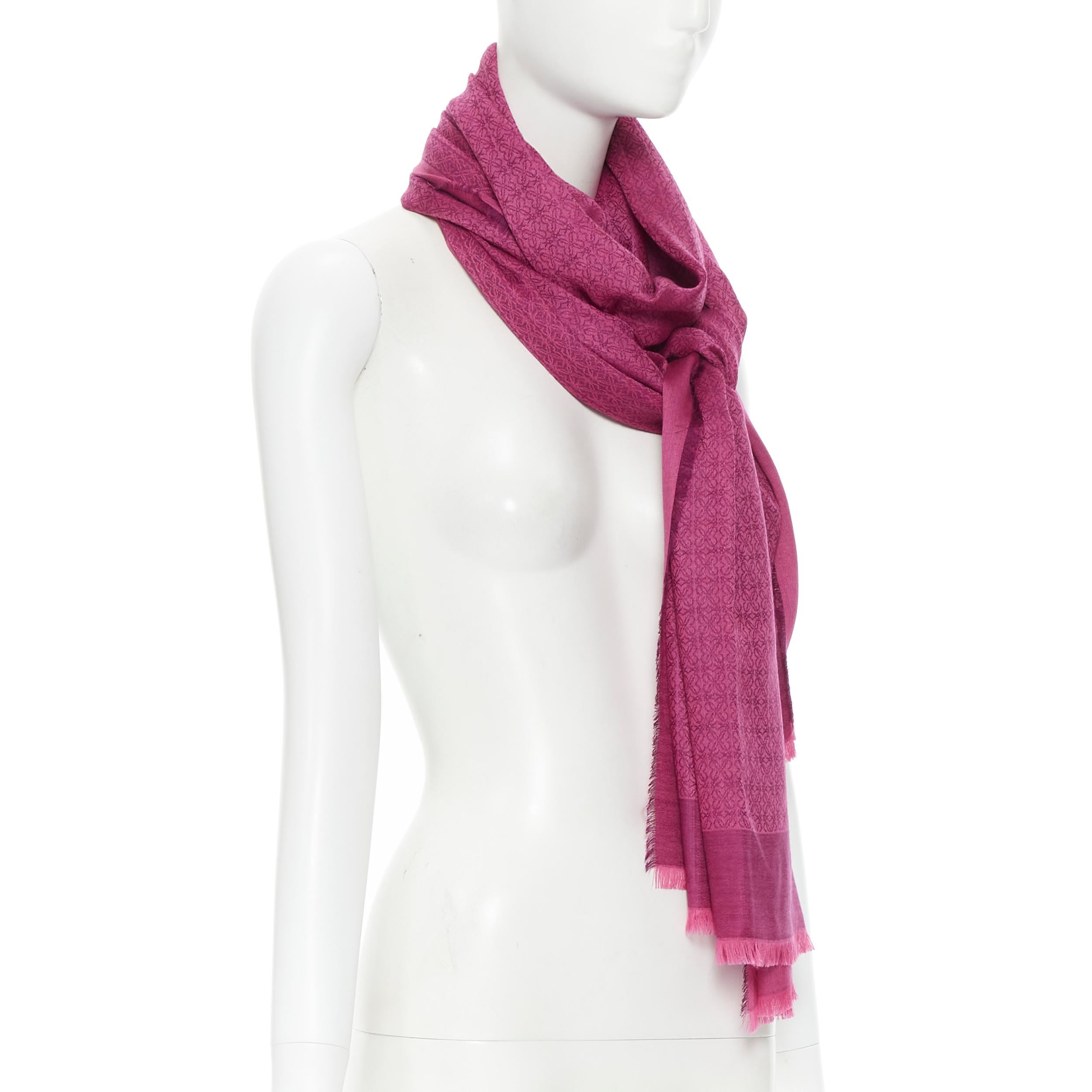 loewe scarf silk