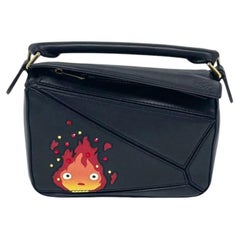 Loewe x Howl's Moving Castle Studio Ghibli Kollektion Puzzle Calcifer Mini Schwarz