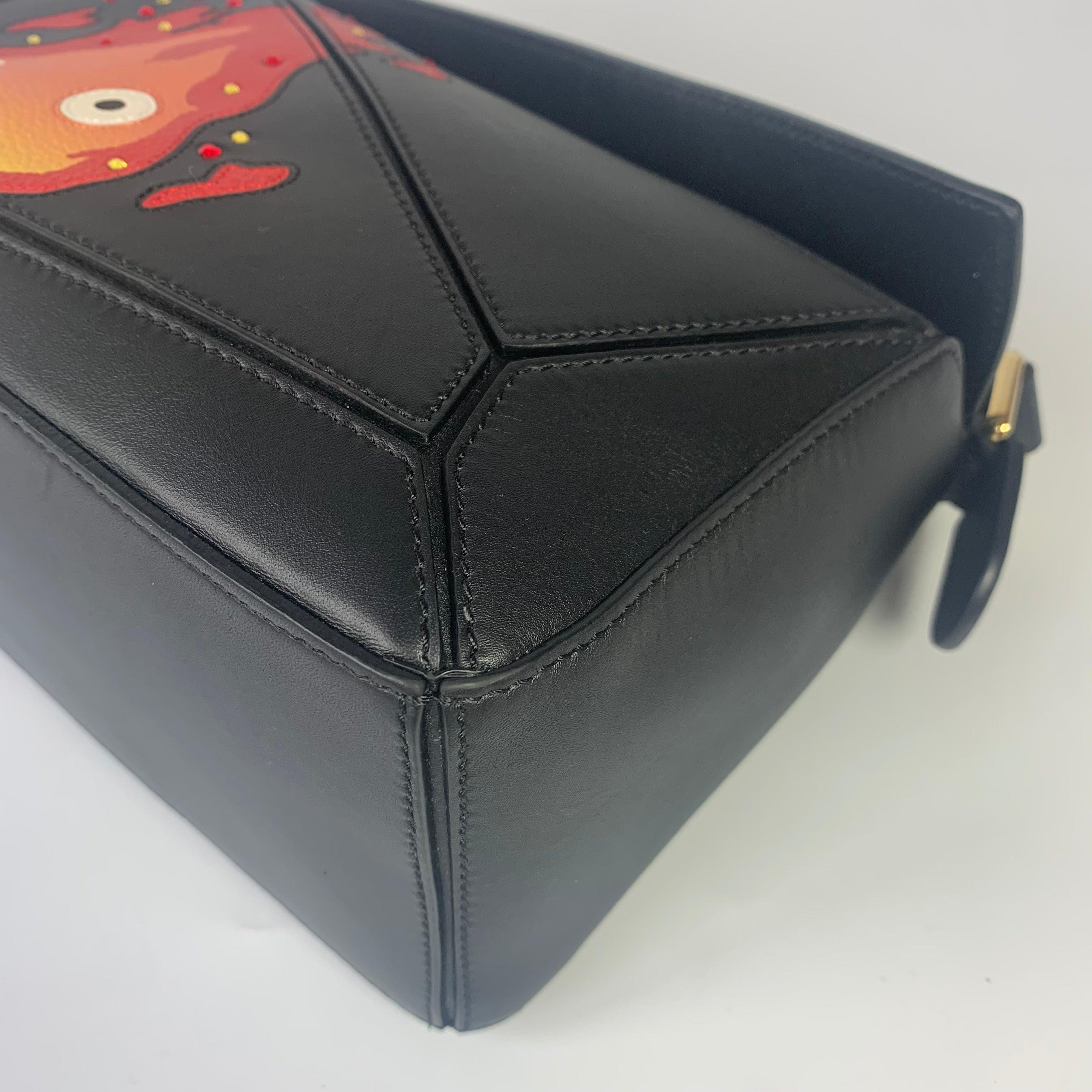 Loewe x Howl's Moving Castle Studio Ghibli Kollektion Puzzle Calcifer Kleine Tasche 2