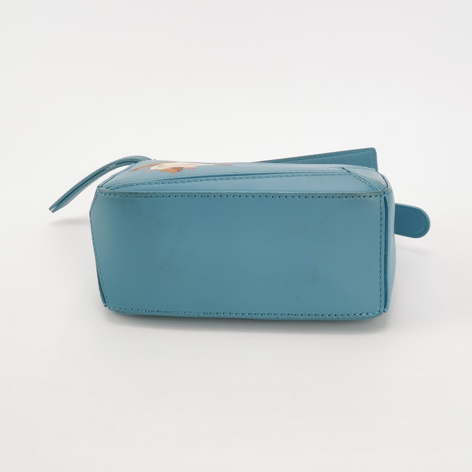 Loewe x Studio's Moving Castle Studio Ghibli Collection Puzzle Mini Blue Dog in vendita 4