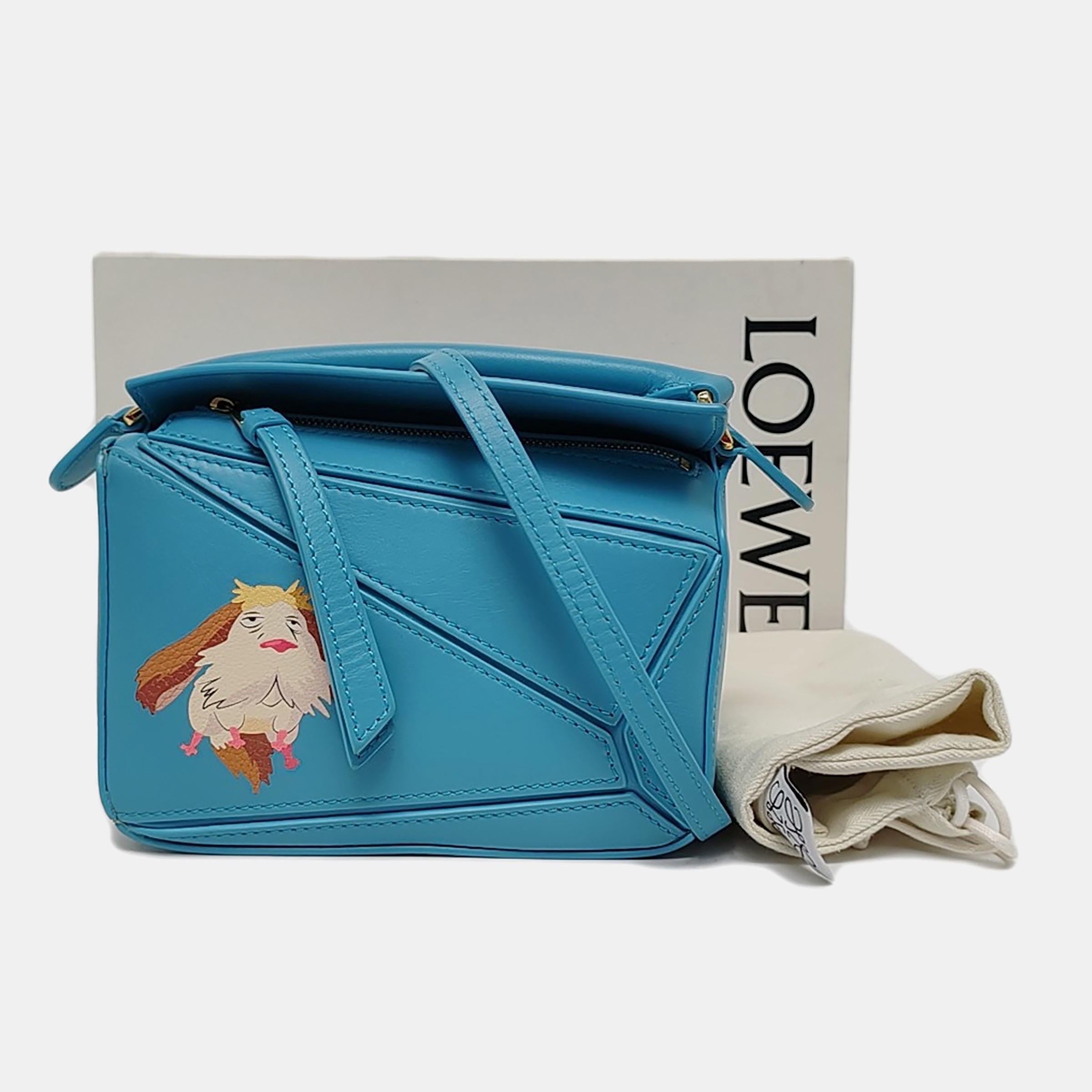 Loewe x Studio's Moving Castle Studio Ghibli Collection Puzzle Mini Blue Dog in vendita 5