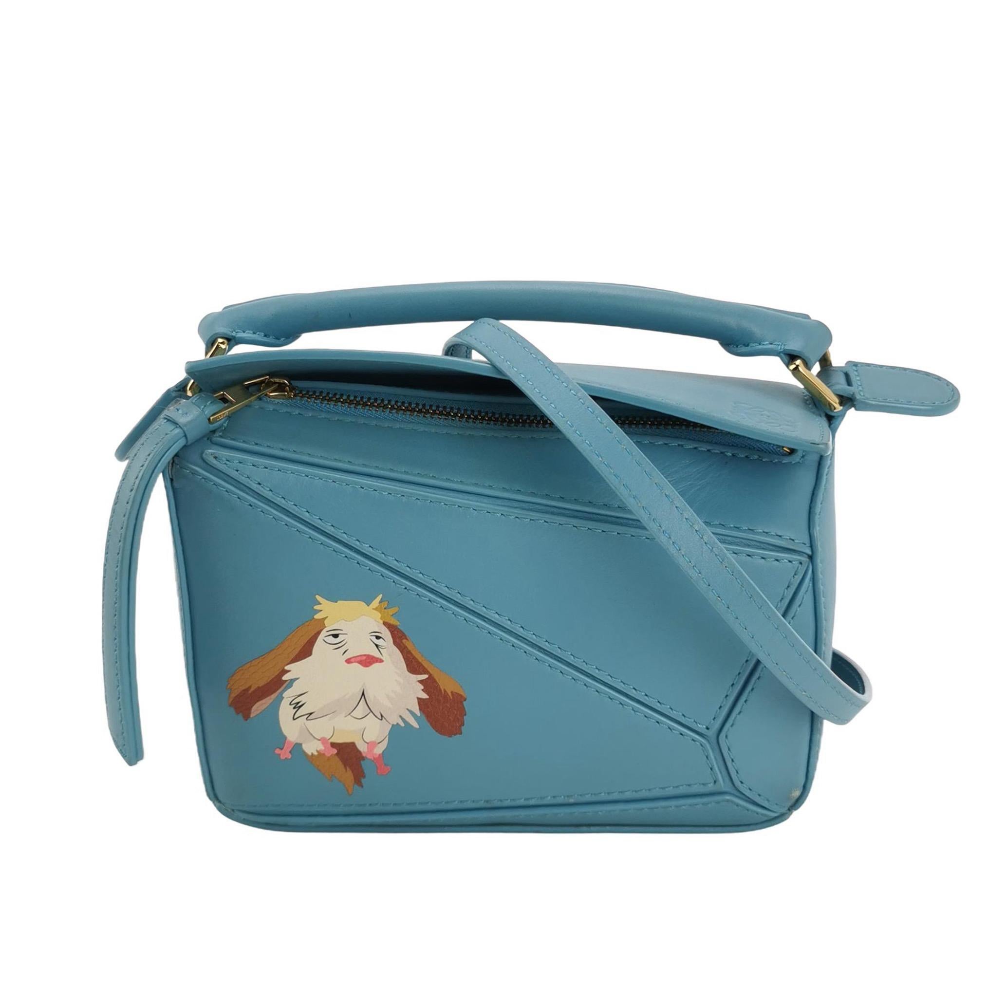 Loewe x Studio's Moving Castle Studio Ghibli Collection Puzzle Mini Blue Dog