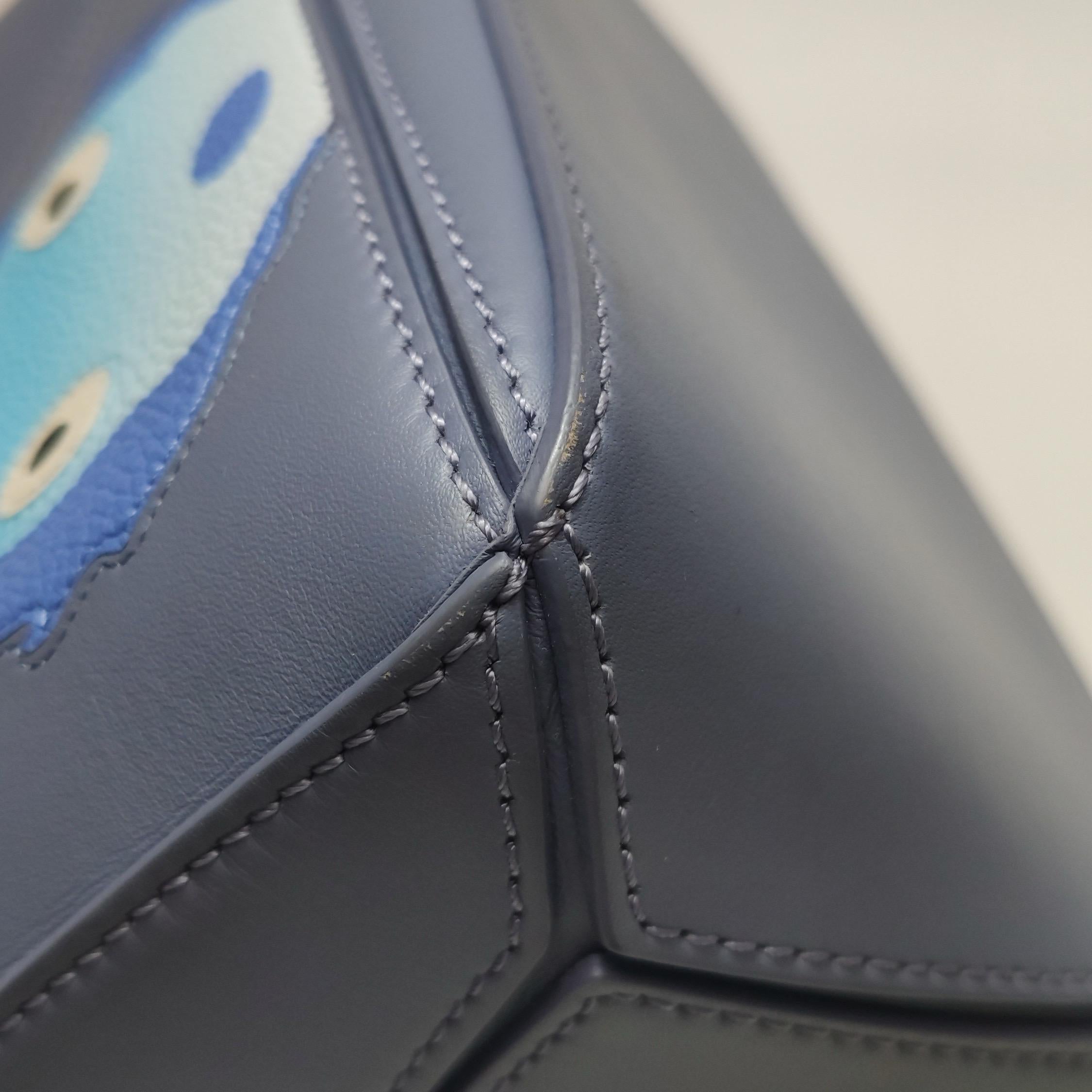 Loewe x Howl's Moving Castle Studio Ghibli Puzzle Calcifer Small MISTI blu in vendita 10