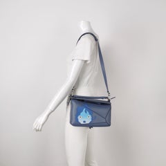 Loewe x Howl's Moving Castle Studio Ghibli Puzzle Calcifer Klein Misty blau