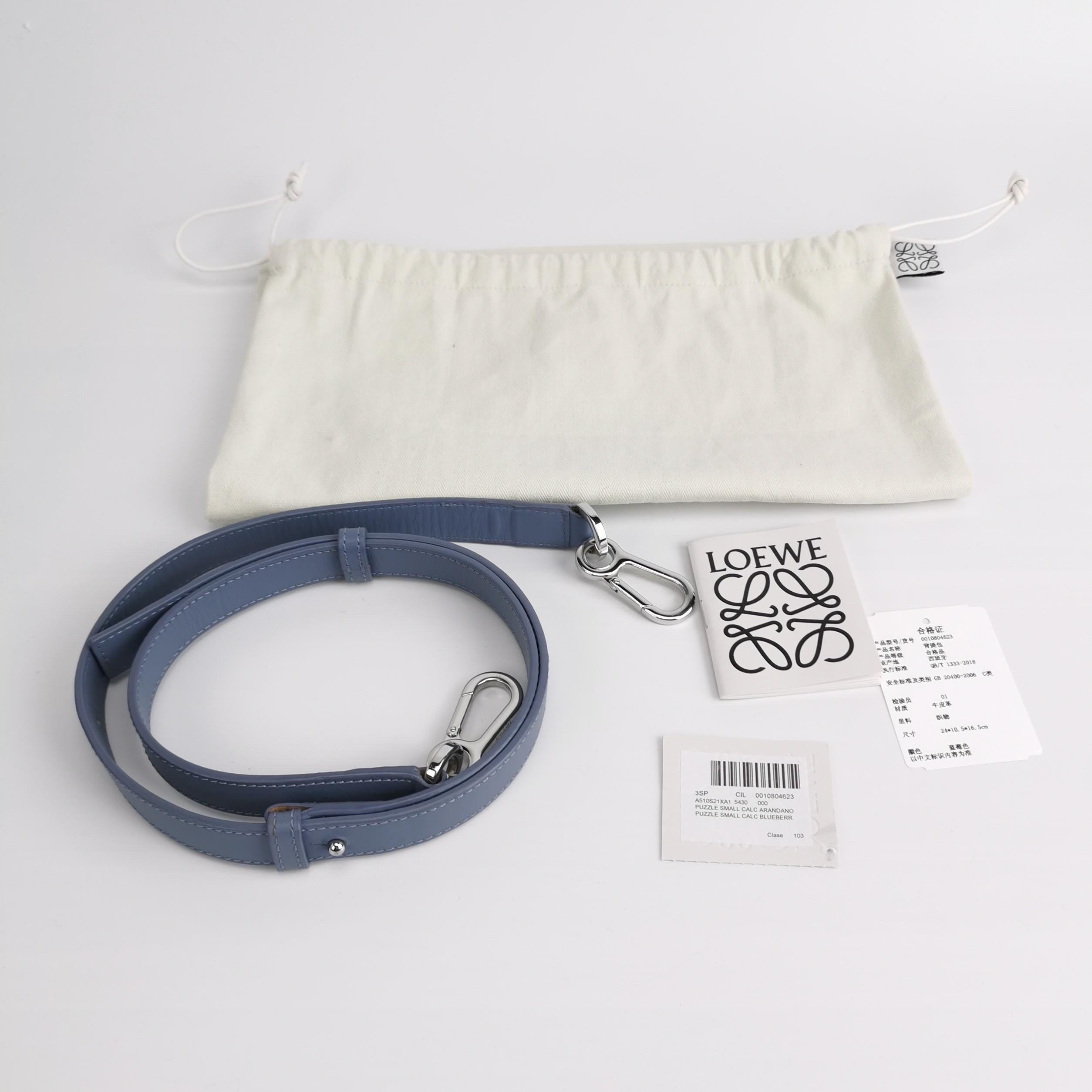 Loewe x Howl's Moving Castle Studio Ghibli Puzzle Calcifer Small MISTI blu in vendita 4