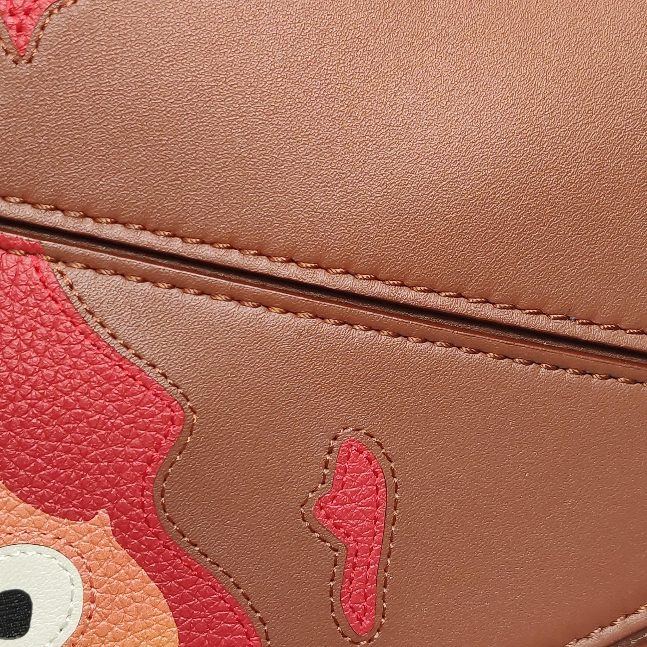 Loewe x Studio A Moving Castle Studio Ghibli Puzzle Calcifer Piccolo Tan Caramel in vendita 12