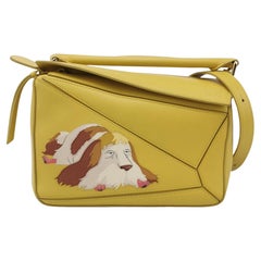 Loewe x Howl's Moving Castle Studio Ghibli Puzzle Calcifer Small Yellow Dog