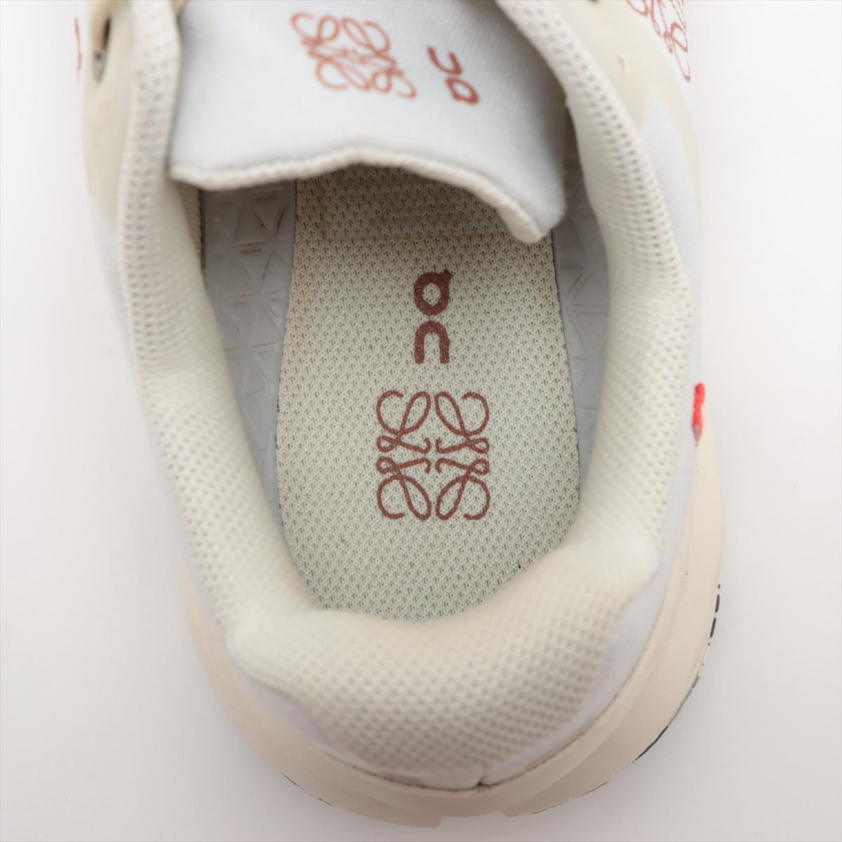 Loewe x On Cloud Ventures  Sneaker White x Beige 5