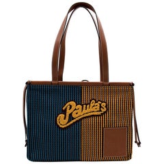Loewe x Paula's Ibiza Stripes Cushion Tote Bag