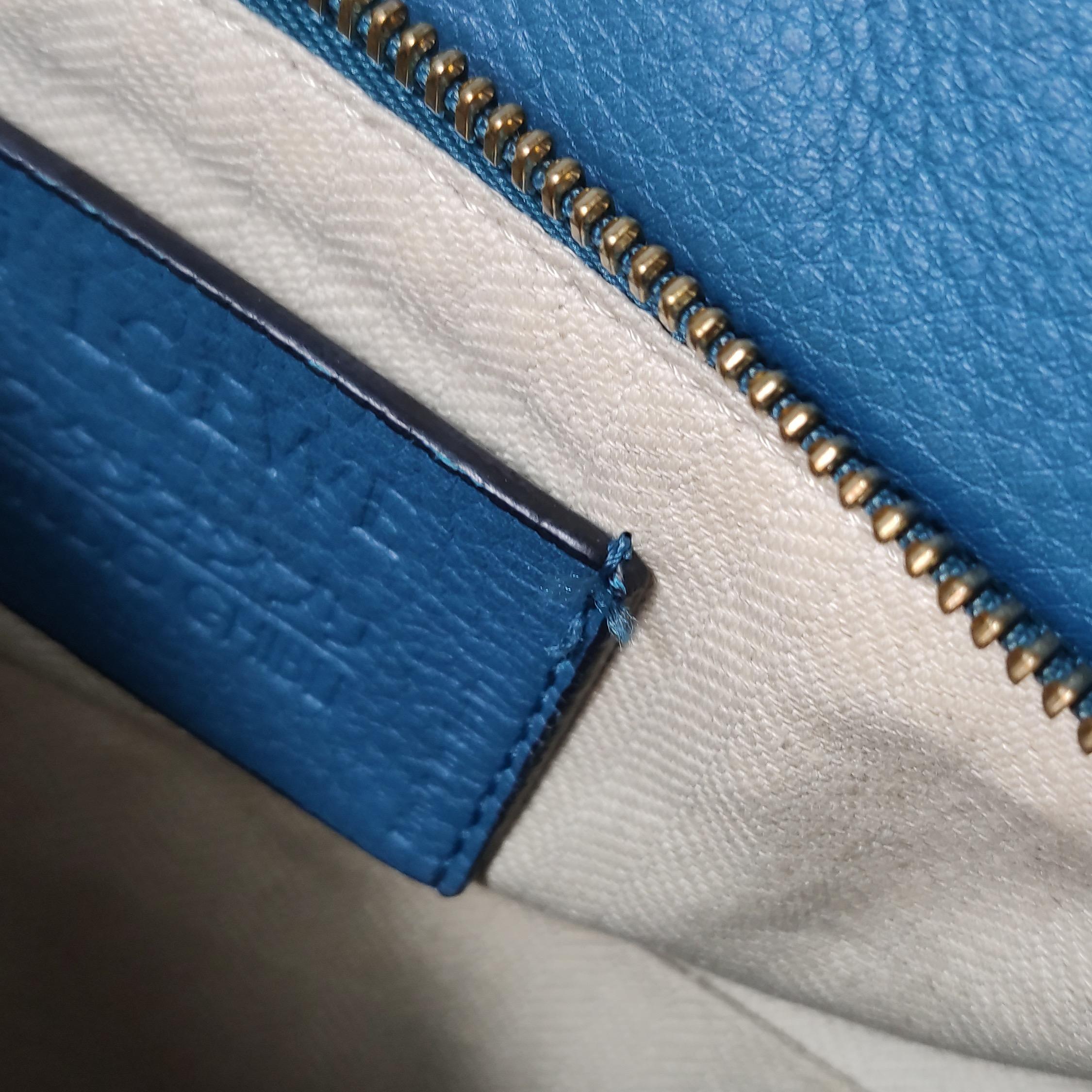 Loewe x Spirited Away Studio Ghibli Collection'S Puzzle Borsa a tracolla piccola blu in vendita 6