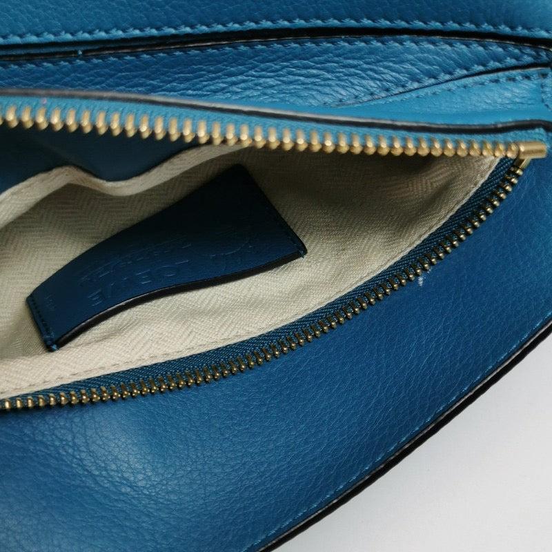 Loewe x Spirited Away Studio Ghibli Collection Puzzle Small Blue Crossbody Bag 8