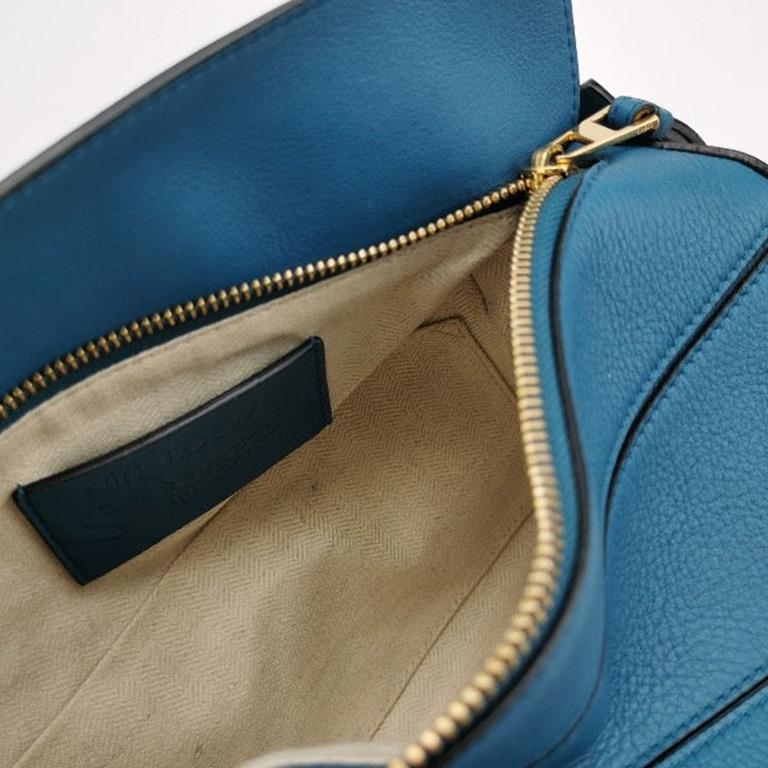 Loewe x Spirited Away Studio Ghibli Collection Puzzle Small Blue Crossbody Bag 10