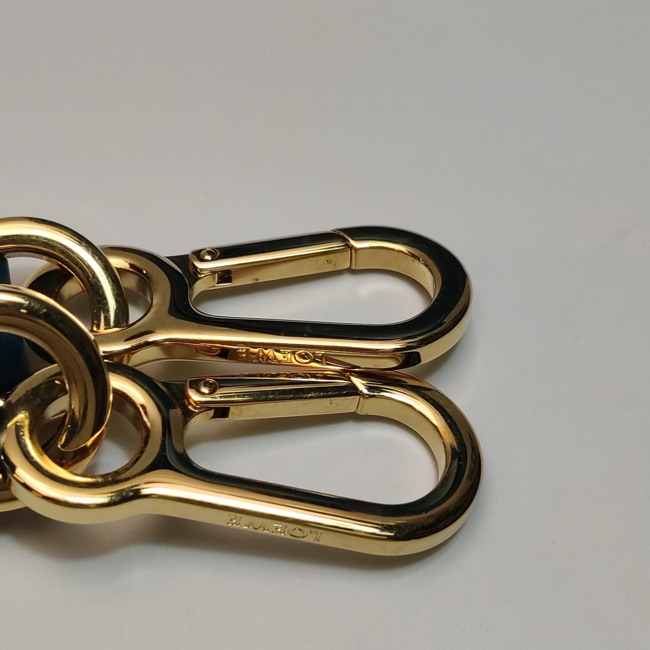 Loewe x Spirited Away Studio Ghibli Collection'S Puzzle Borsa a tracolla piccola blu in vendita 10