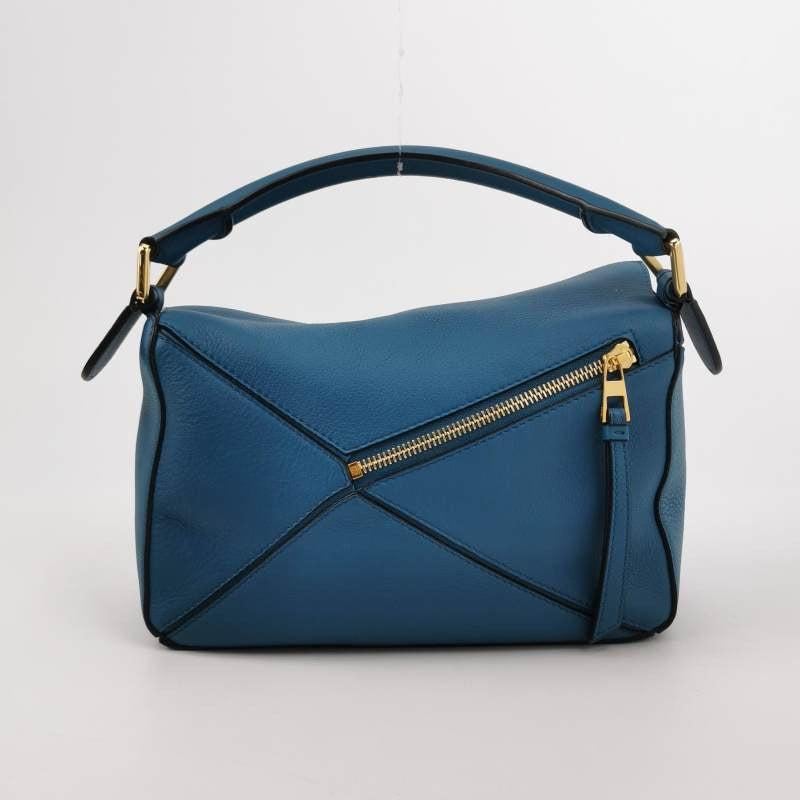 Women's Loewe x Spirited Away Studio Ghibli Collection Puzzle Small Blue Crossbody Bag