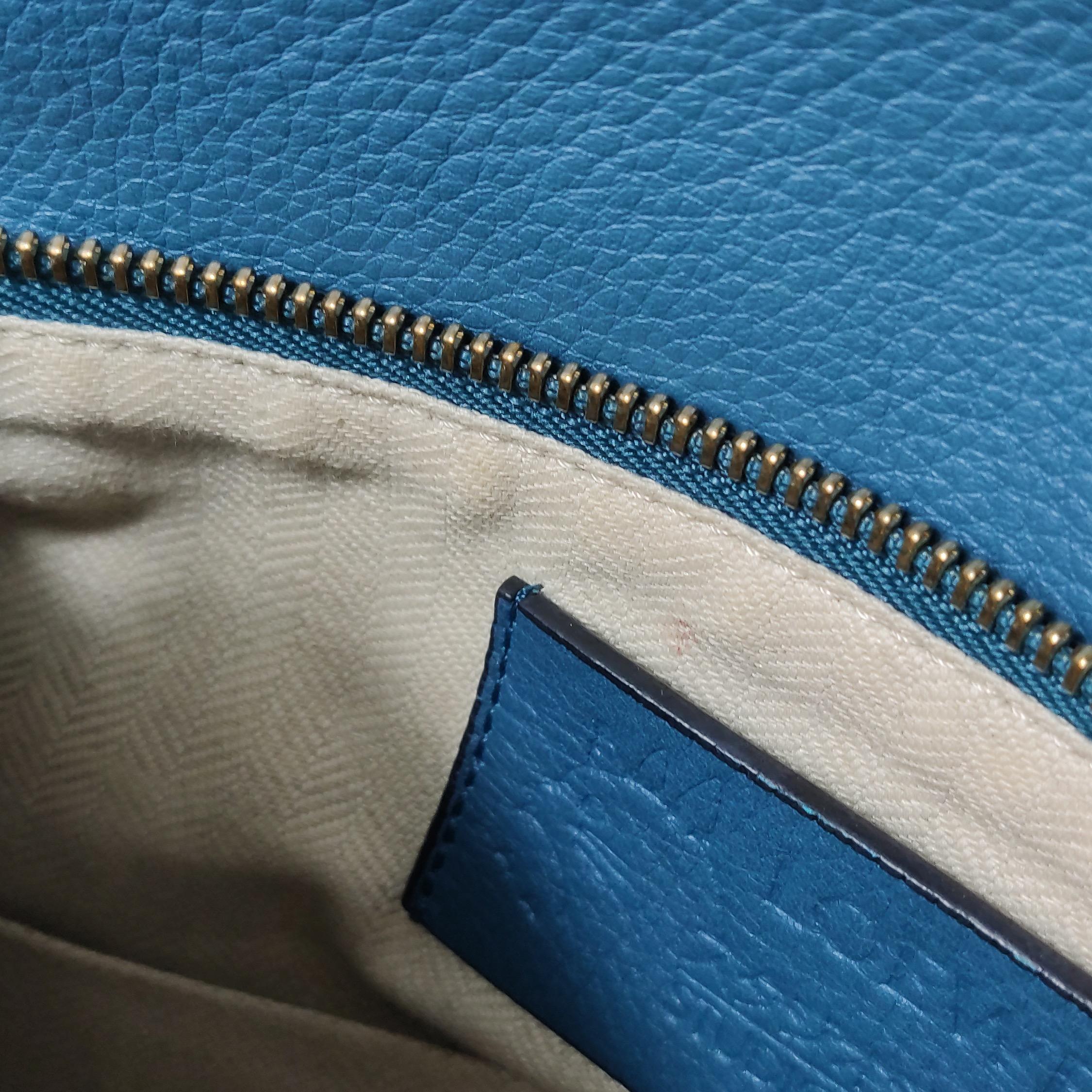 Loewe x Spirited Away Studio Ghibli Collection'S Puzzle Borsa a tracolla piccola blu in vendita 3