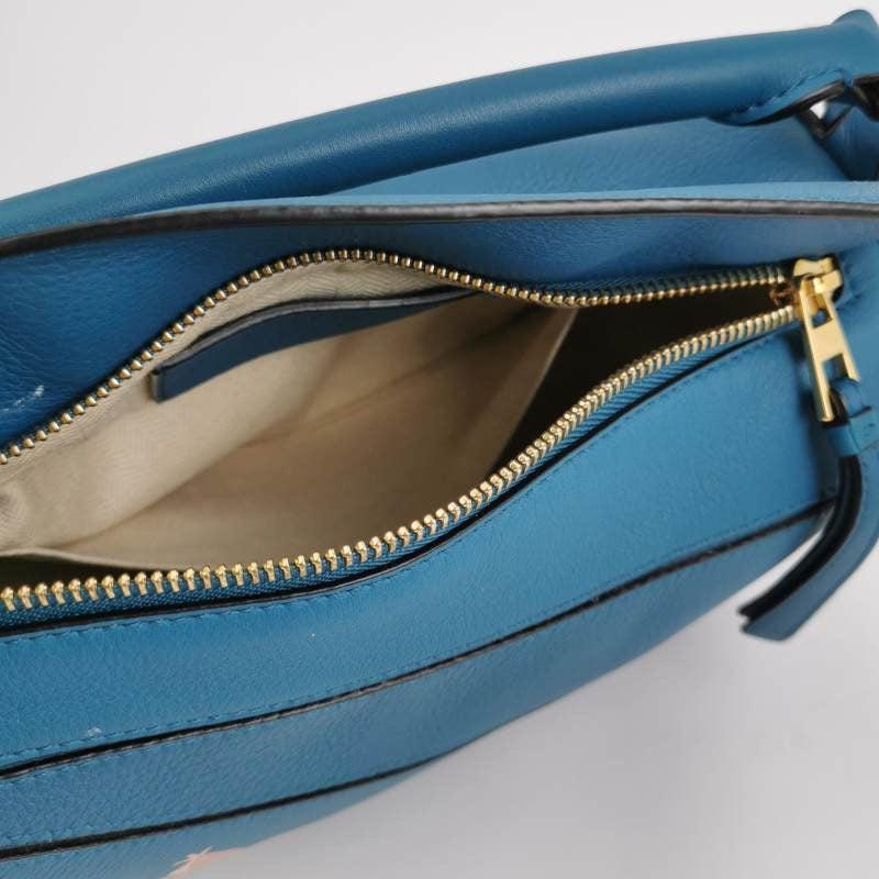Loewe x Spirited Away Studio Ghibli Collection Puzzle Small Blue Crossbody Bag 5