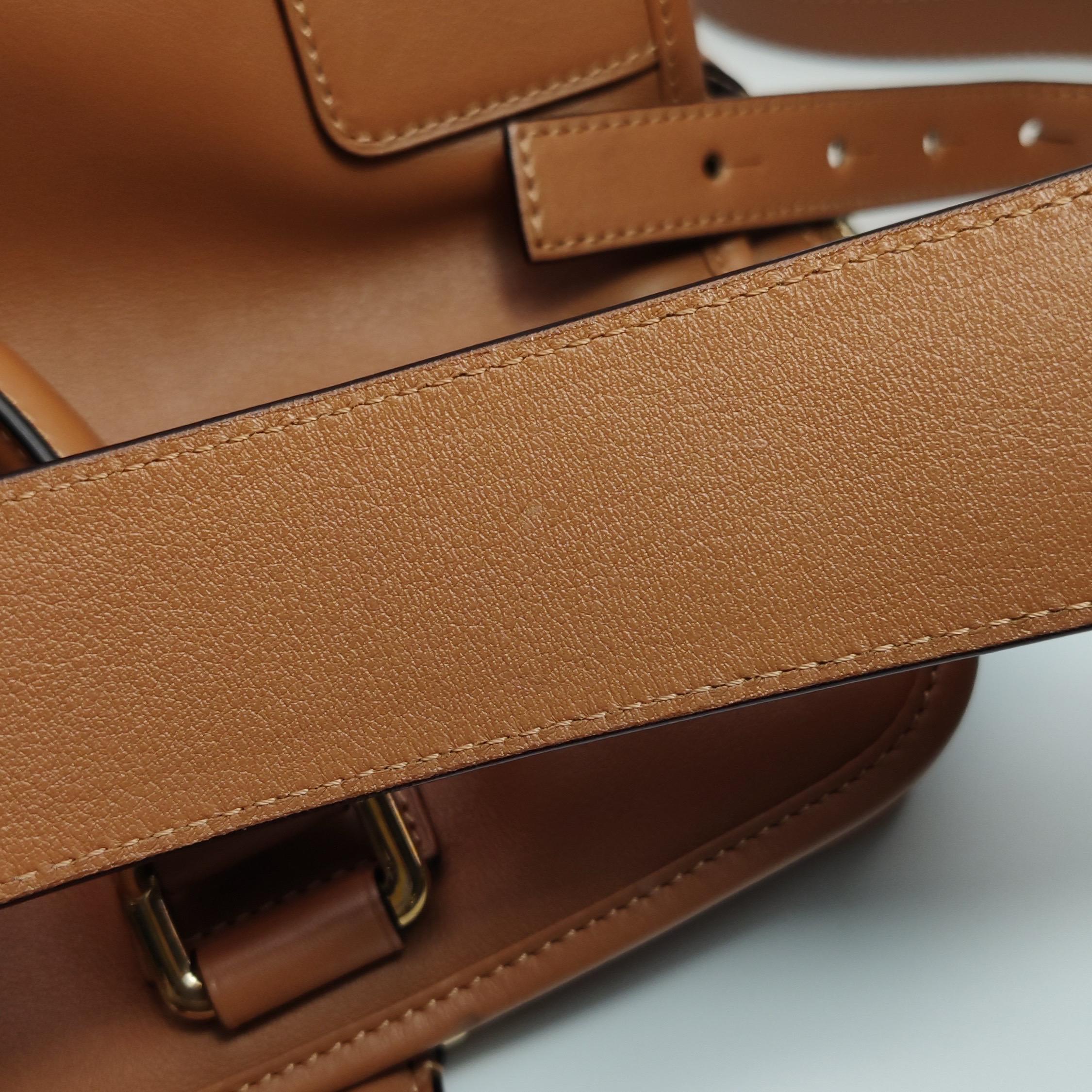 Loewe x Star Wars Amazona Mediana 36 Piel Estampada Marrón Fuego Con Correa en venta 8