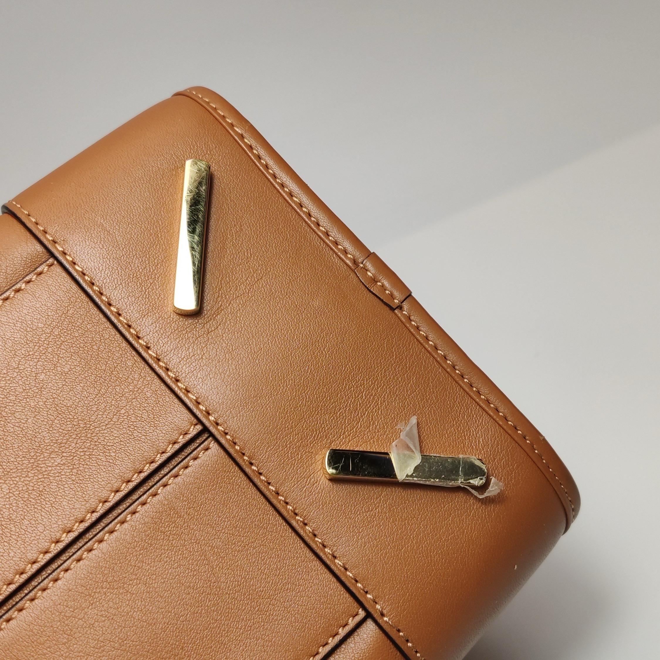 Loewe x Star Wars Amazona Mediana 36 Piel Estampada Marrón Fuego Con Correa en venta 14