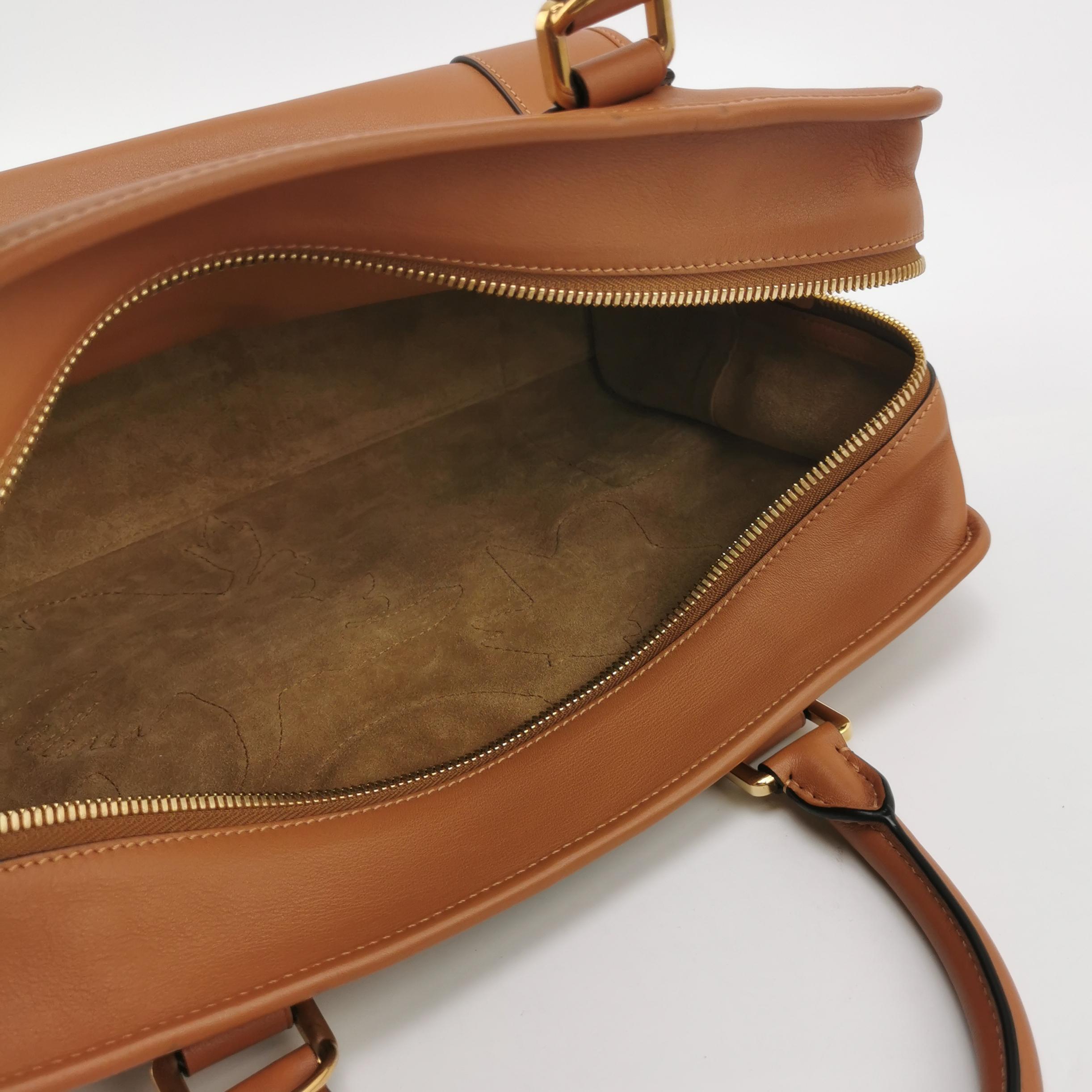 Loewe x Star Wars Amazona Mediana 36 Piel Estampada Marrón Fuego Con Correa en venta 5