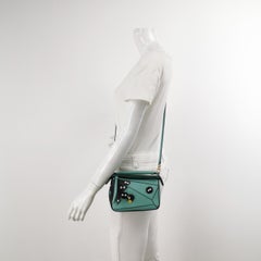 Loewe x Studio Ghibli Collection Susuwatari Mini Puzzle Green Crossbody Bag