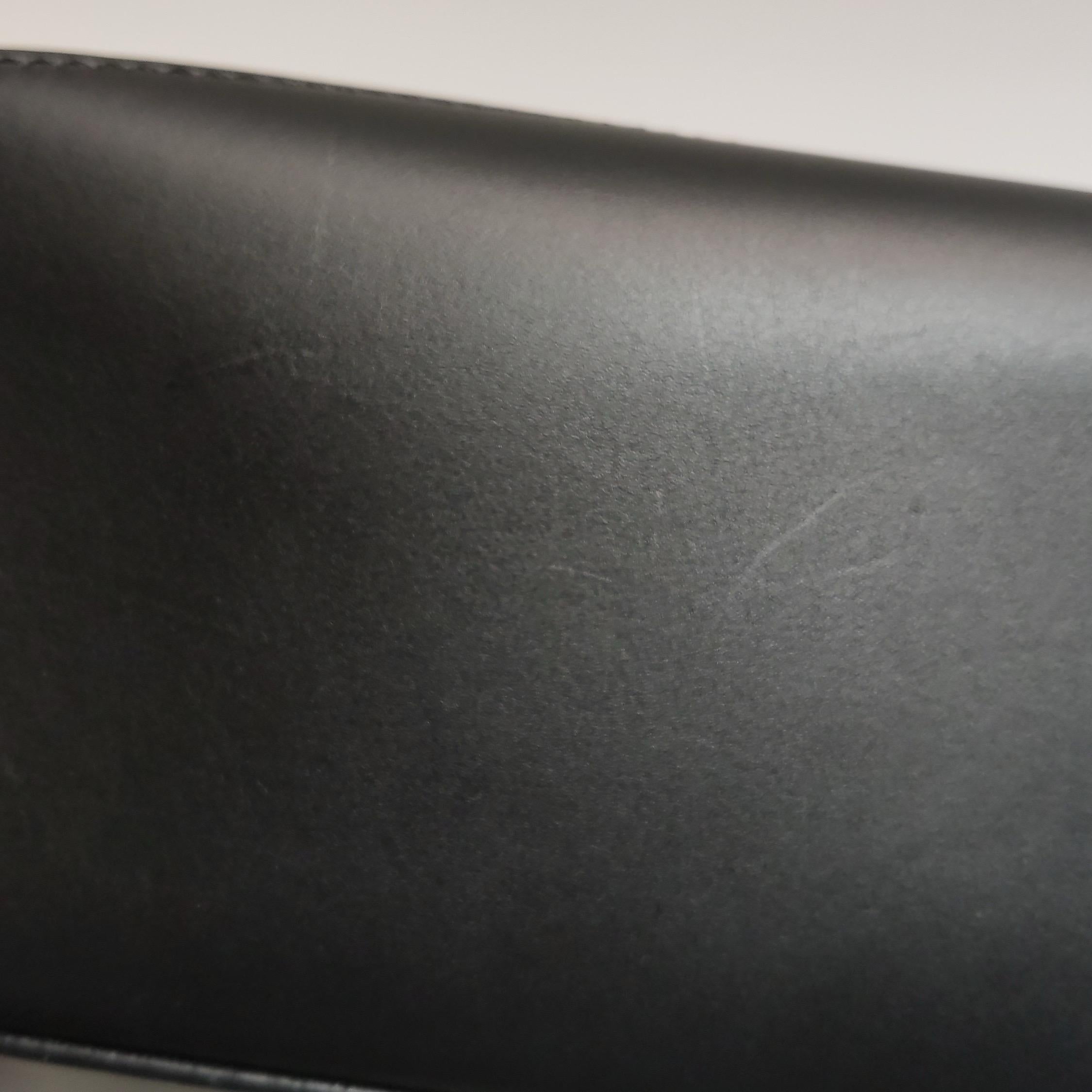 Loewe x Suna Fujita Lemur Puzzle Edge Small Black Leather Crossbody Bag en vente 7