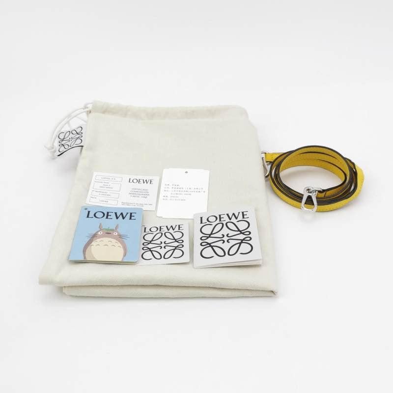 Loewe x Totoro Studio Ghibli Collection Puzzle Mini Yellow For Sale 11