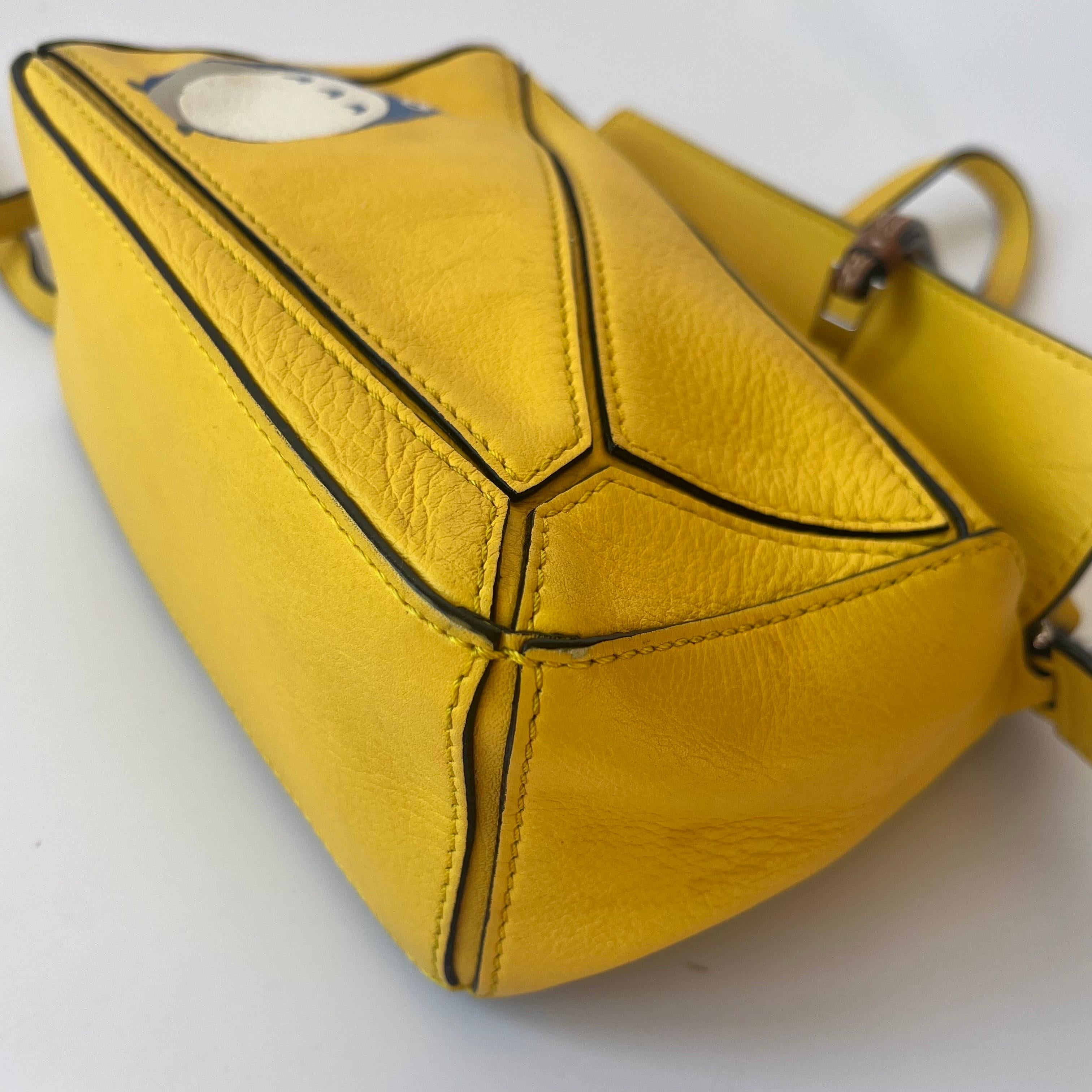 Loewe x Totoro Studio Ghibli Collection Puzzle Mini Yellow 11