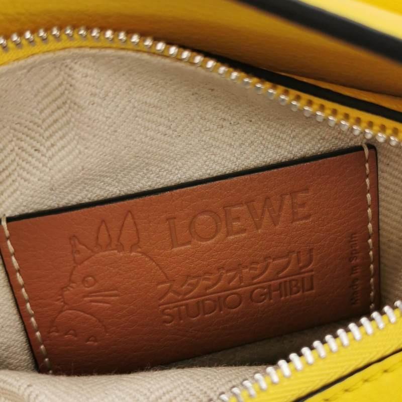 Loewe x Totoro Studio Ghibli Collection Puzzle Mini Yellow For Sale 2