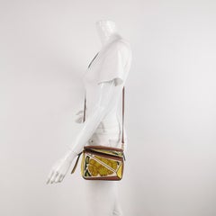 Loewe x William De Morgan Puzzle Mini Embroidered Yellow Multicolor