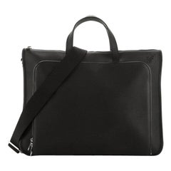 Loewe Zip Pocket Briefcase Leather Large