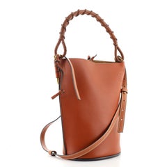 LoeweGate Top Handle Bucket Bag Leather Medium
