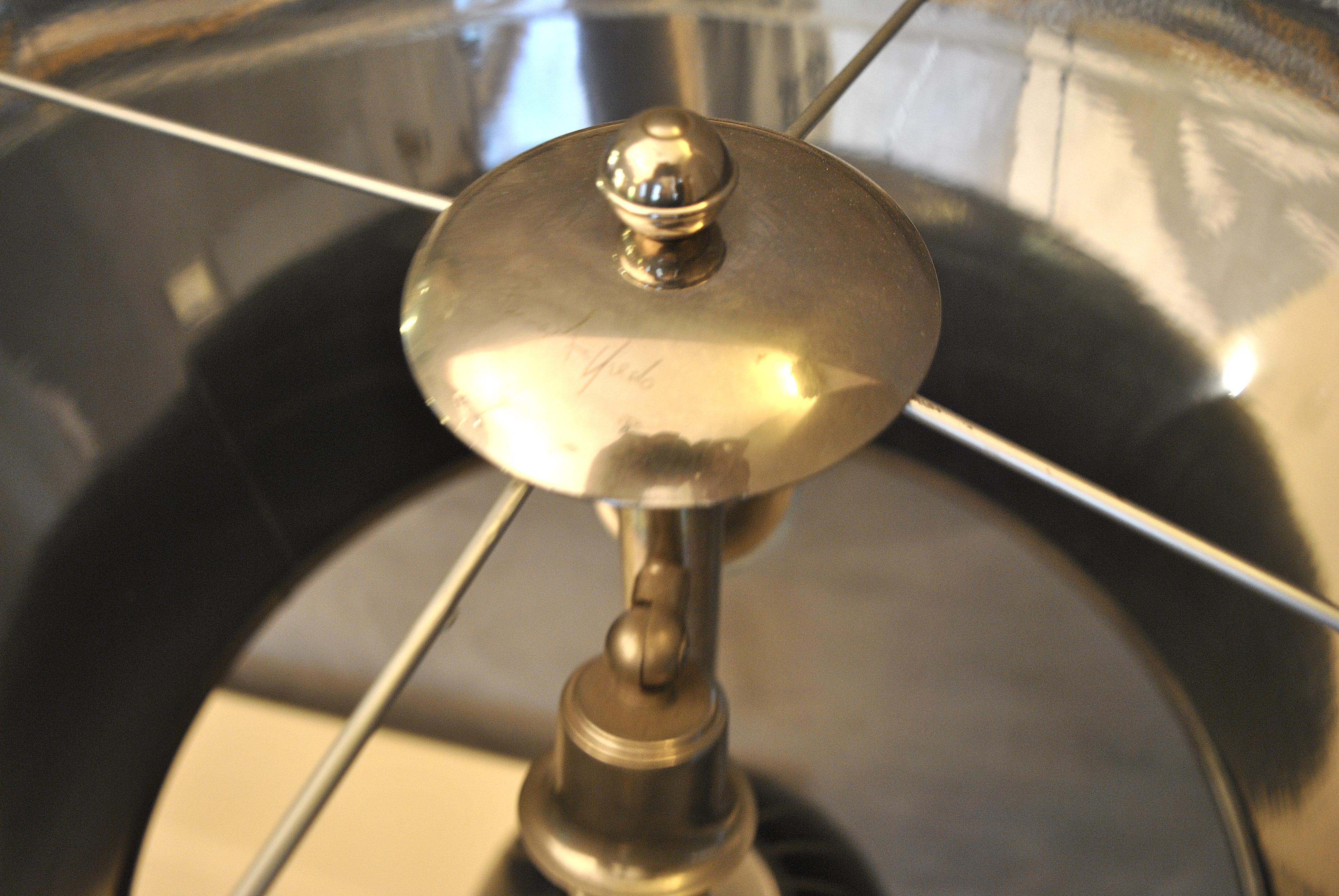 Loffredo Ferdinando Table Lamp in Ceramic and Steel 70 Years 3