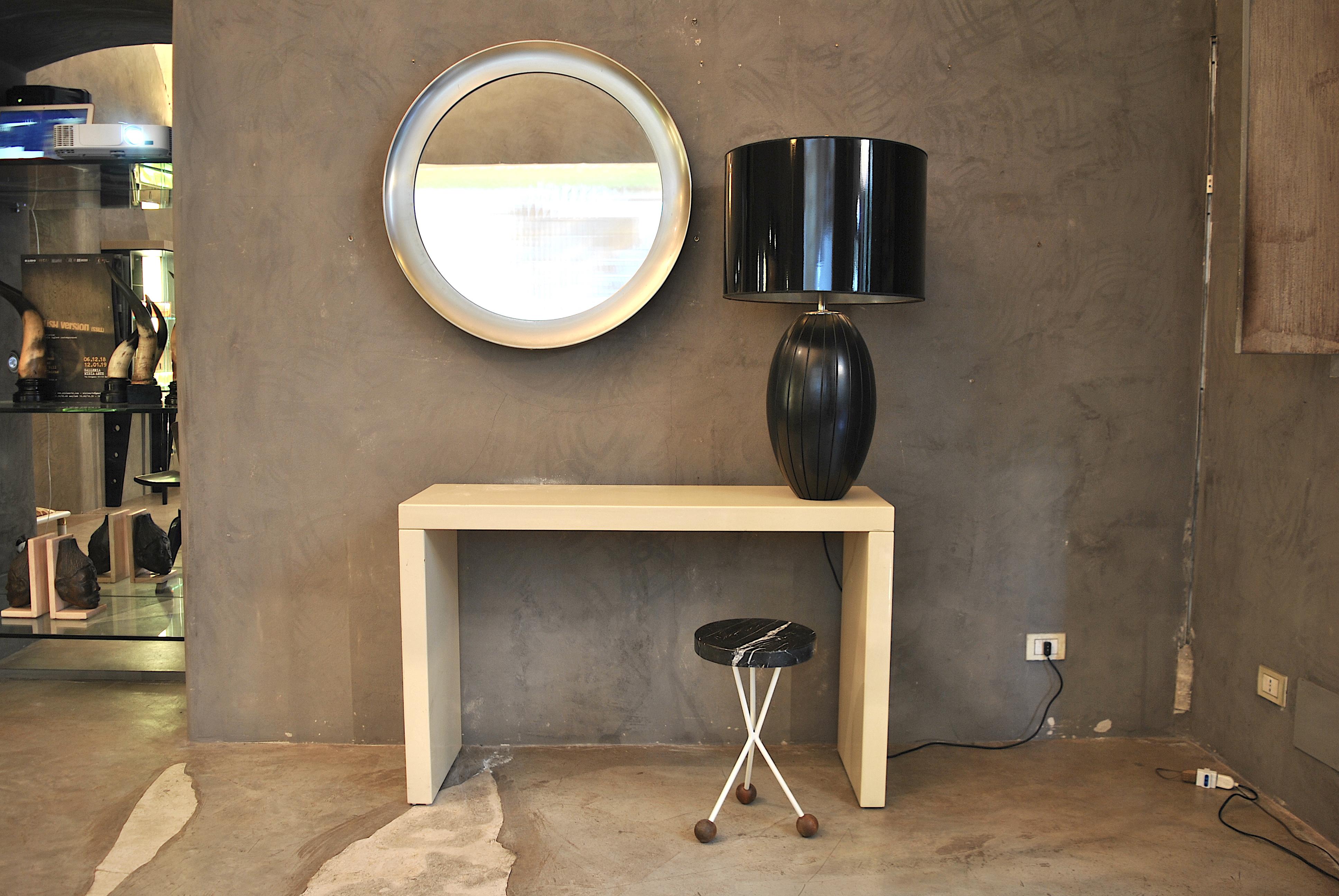 Loffredo Ferdinando Table Lamp in Ceramic and Steel 70 Years In Excellent Condition In bari, IT