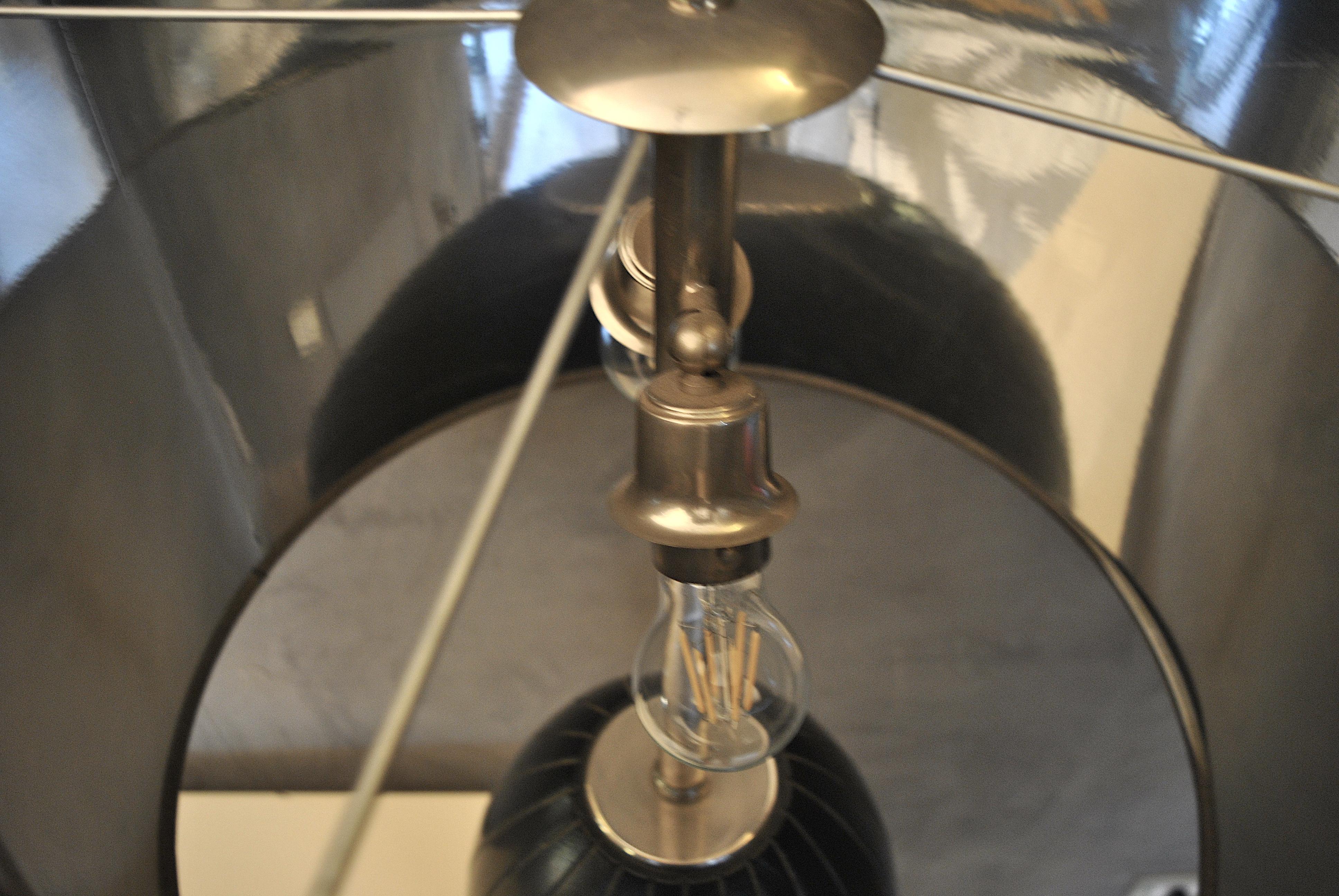 Loffredo Ferdinando Table Lamp in Ceramic and Steel 70 Years 2