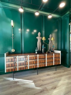 Loft Industrial Style Sideboard, Two Doors and Three Drawers, by Lola Glamour